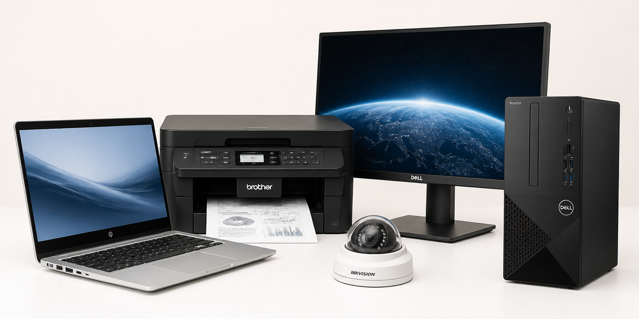 Laptops, printers, CCTV cameras, monitors and desktop PCs — all available at CSP IT HUB Chandrapur